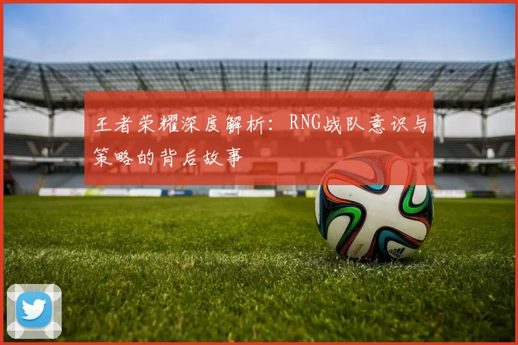 王者荣耀深度解析：RNG战队意识与策略的背后故事